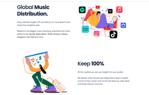 Ditto Music screenshot 1