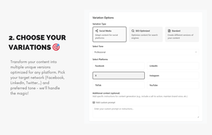 VaryContent screenshot 2