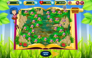 Solitaire Fairy Garden screenshot 1