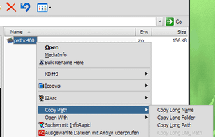 Ninotech Path Copy screenshot 1