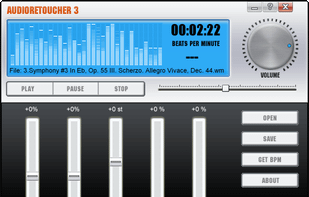 AudioRetoucher screenshot 1