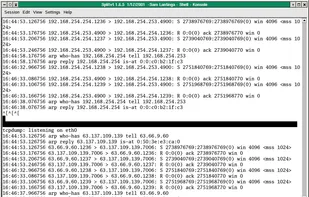 tcpdump screenshot 2