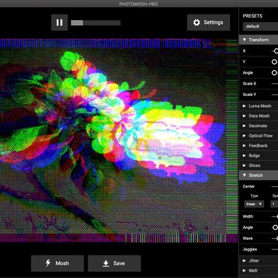 Free Online GIF Maker with Glitch Effect: MOSH