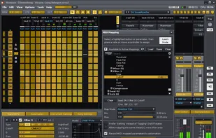 Mapping a MIDI controller to buttons and sliders in Renoise