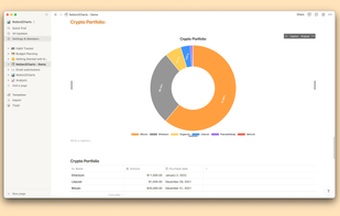 Notion2Charts screenshot 1