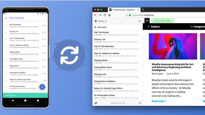 Notes keeps you connected in Firefox and on Android.