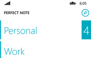 Perfect Note screenshot 1