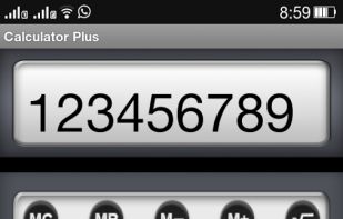 Calculator Plus screenshot 1