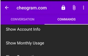 Cheogram screenshot 1