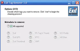 Exif Tag Remover screenshot 1