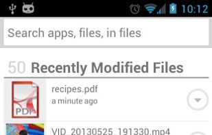 AndroSearch screenshot 1
