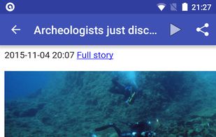 Simple News Reader screenshot 2