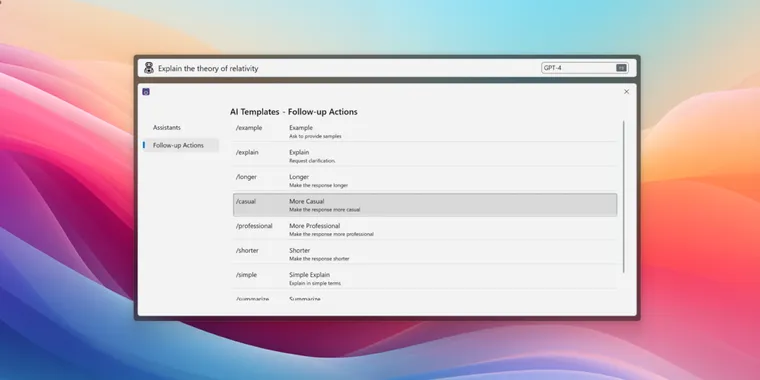 Stardock introduces DesktopGPT to Object Desktop, a new AI Chatbot utility on the desktop image