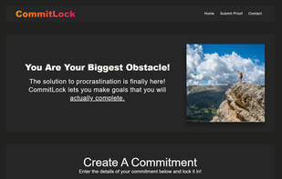 CommitLock screenshot 1