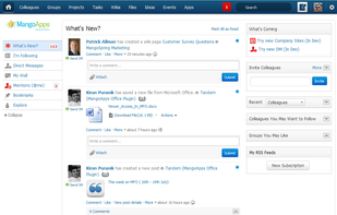 MangoApps screenshot 1