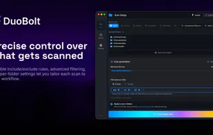 Advanced filtering and scan rules for precise control over results.