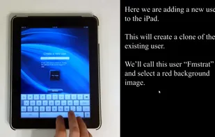 User Profiles for iPad screenshot 1