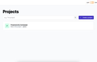 List of projects