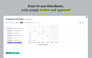 Flexible timecode setup so you can track how time is spent on your projects at the level of detail you need. Staff can enter time in a day or week mode, and our timesheet is fully-responsive so they can log time on the train home. Link time entries to invoices so you can see what has been invoiced and what hasn't.