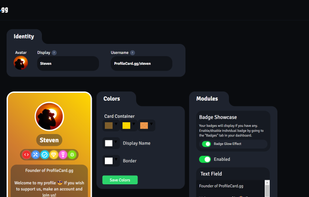 ProfileCard screenshot 2