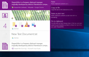 Shapeshifter uses your Windows Aero colors, this would be the Purple version