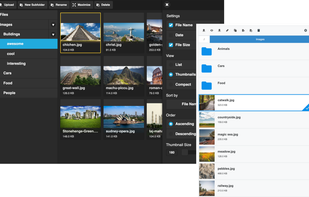 CKFinder screenshot 2