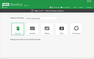 Nero BackItUp screenshot 2
