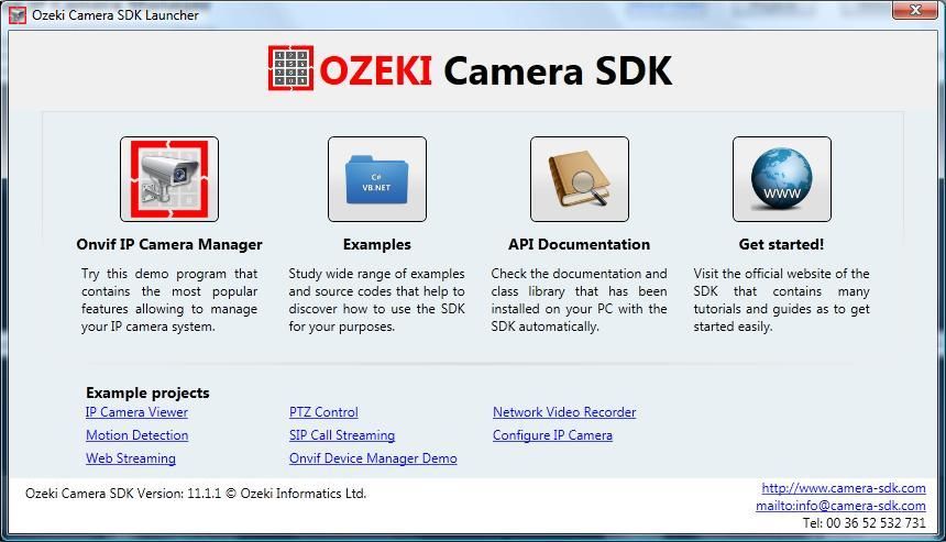 ozeki camera sdk