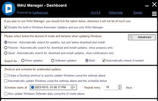 WAU Manager screenshot 1
