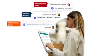 CloudApper hrGPT screenshot 3