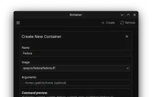 Kontainer screenshot 1