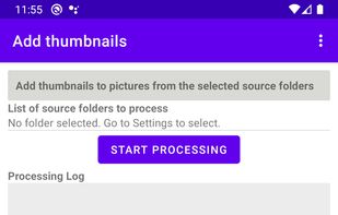 Exif Thumbnail Adder screenshot 1