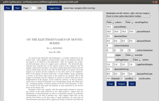 pdfCropMargins screenshot 1