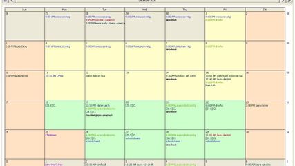 BORG Calendar screenshot 1