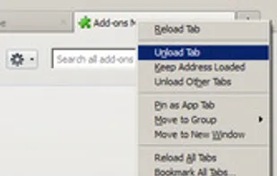 UnloadTab screenshot 1
