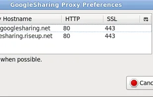 GoogleSharing screenshot 1