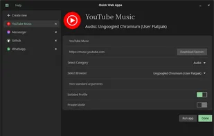 Quick Web Apps screenshot 1