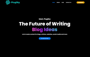 PlugSky AI Content Copywriter screenshot 1