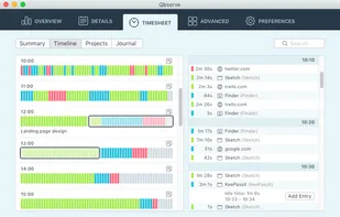 Qbserve screenshot 2