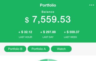 Vertfolio screenshot 1