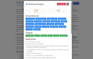 BiasGuard screenshot 1