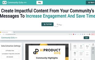 Community Echo screenshot 1