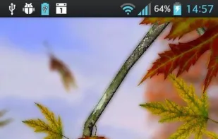 Autumn Leaves in HD Gyro 3D screenshot 1