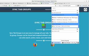 Sync Tab Groups screenshot 1