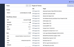 CommandWP screenshot 2
