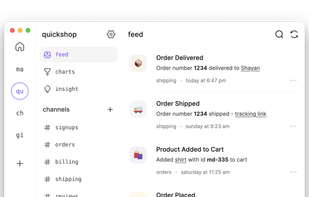 LogSnag screenshot 1