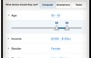 Pick your target audience