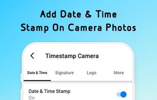 Timestamp camera for Auto Datetime Stamper screenshot 1