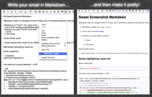 Markdown screenshot 1