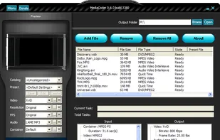 Main window with skin